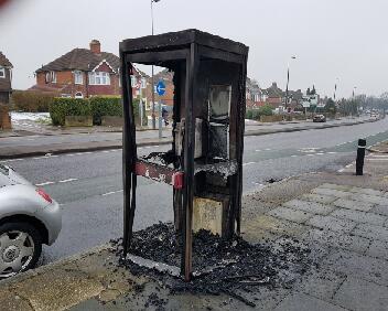 KX100A Eltham Rd Burnt Out 1 030318