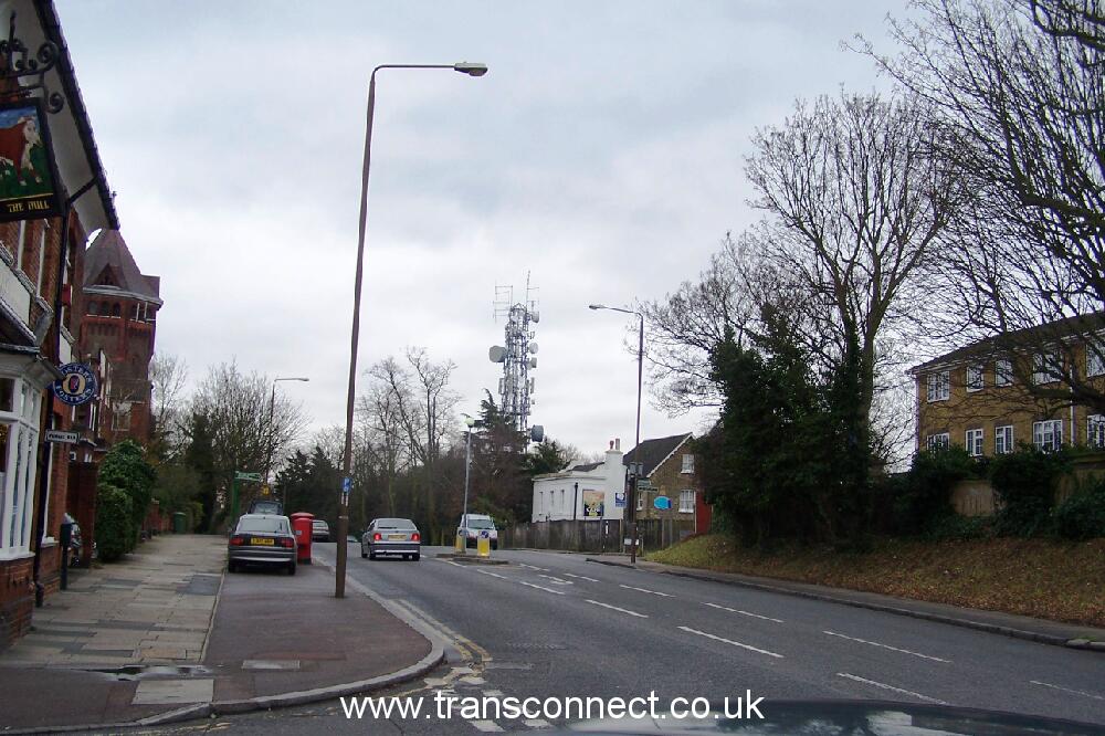 Vodaphone Mast Shooters Hill 2 101207.JPG