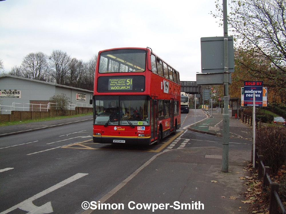 PVL21 51 To Woolwich Taken St Pauls Cray 041204 .JPG