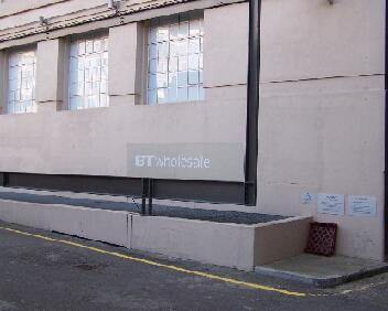BT Wholesale Sign os Rear Of Faraday 280106