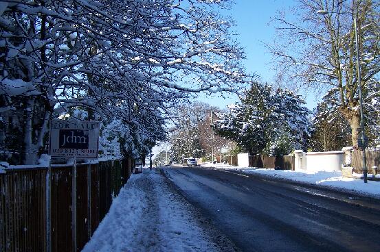 Bickley Park Rd In Snow 1 030209