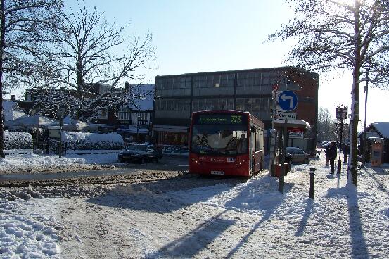 Station Sq Petts Wood In Snow 1 030209