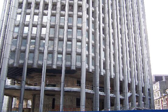 Stock exchange During Demolistion 1 140206
