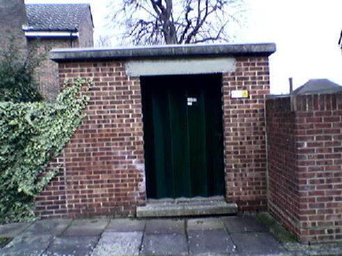 Sub Station Sliding Door Bishops Wlk 310105