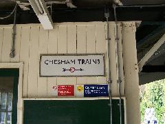 Chesham Trains Sign 081008