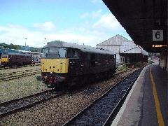 Loco 31128 Exeter St Davids 090706