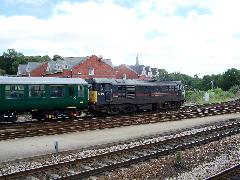 Loco 31602 On Rear Of Cathedrals Express 090706 