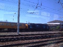 Loco 37611 Carlisle Stn Sidings 050506