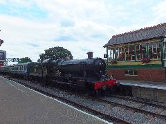 Steam Loco 4953 1 North Weald Stn 280712 