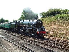 Steam Loco 73096 Ropley 160706