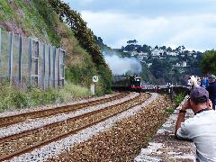 Steam Special Teignmouth Sea Wall 1 080707