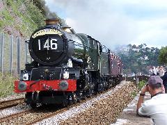 Steam Special Teignmouth Sea Wall 3 080707