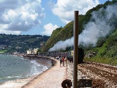 Steam Special Teignmouth Sea Wall 4 080707