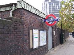 Underground Roundel Edgware Rd Stn 061108