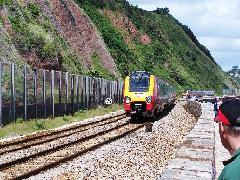 Voyager On Teignmouth Sea Wall 060707