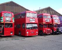 London Bus Company Line Up Pre North Weald 2 060708