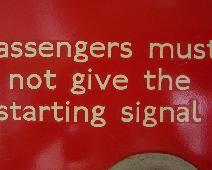 Passengers Must Not Transfer