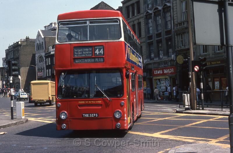 44,S37,27,DMS2327,44,WANDSWORTH PLAIN,BOROUGH HIGH ST,JUNE 1980.jpg