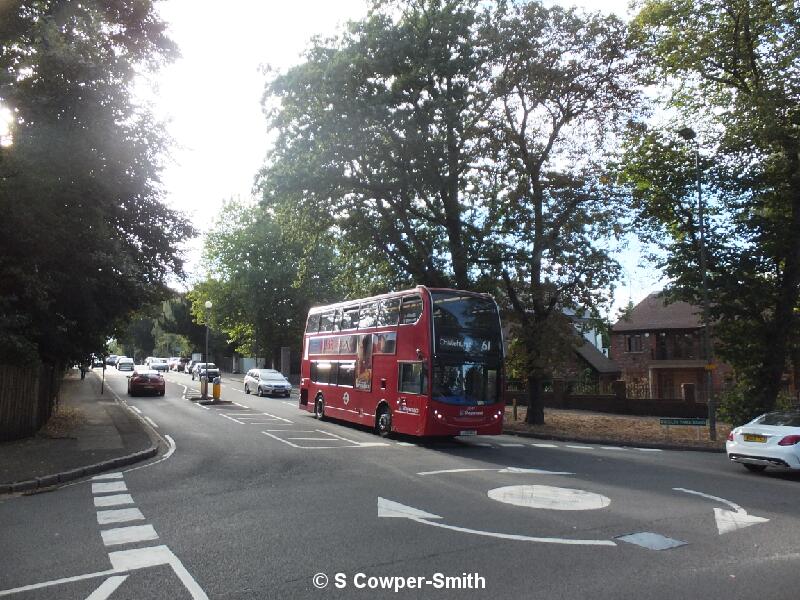 Buses On Diversion Bickley 13 310816.JPG