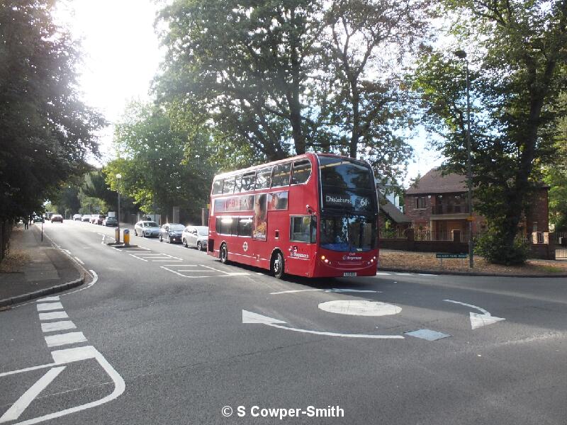 Buses On Diversion Bickley 17 310816.JPG