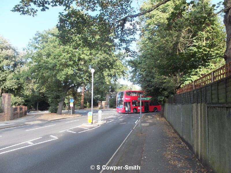 Buses On Diversion Bickley 3 310816.JPG