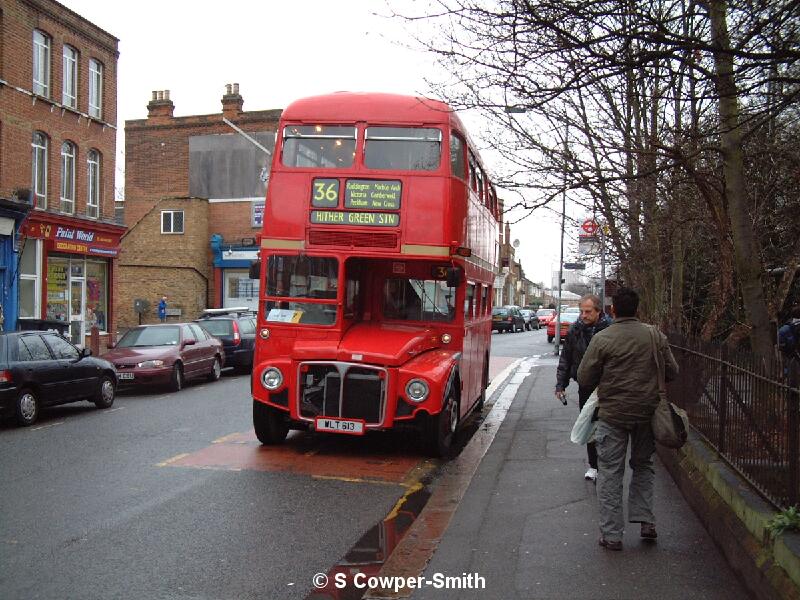RM613 NSF 36 Hither Green Stn Last Day 280105 .JPG