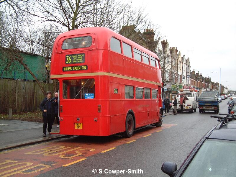 RM613 OSR 36 Hither Green Stn Last Day 280105.JPG