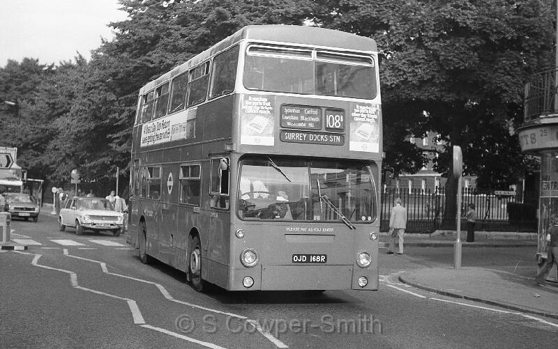 108B,BW56,08,DMS2168,108B,Surrey Docks Stn,Nelson Rd,Aug 1978.jpg