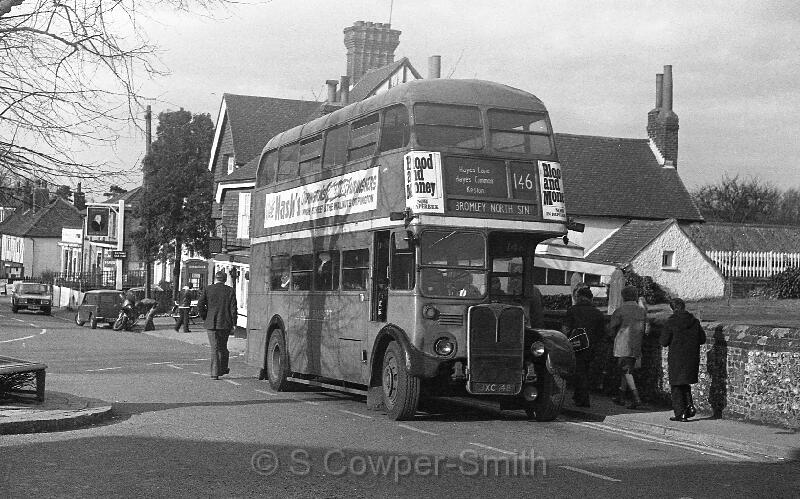 146,BW28,37,RT0785,146,Bromley North Stn,Downe,Mar 1978.jpg