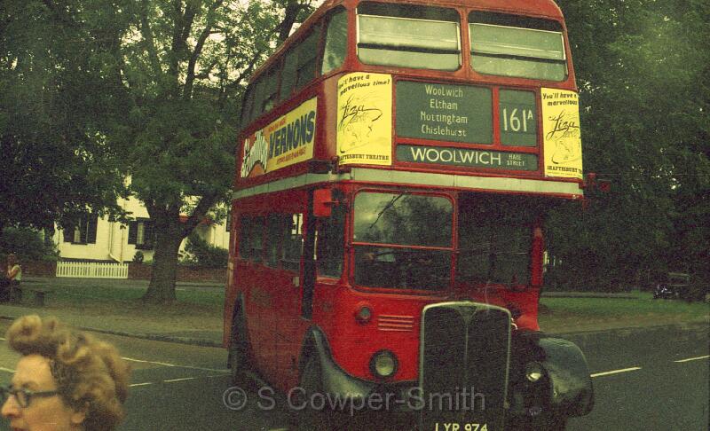 161A,CL23,08,RT2804,161A,WOOLWICH HARE STREET,CHISLEHURST WAR MEMORIAL,AUG 1976,,.jpg