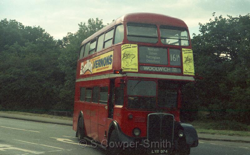 161A,CL23,11,RT2804,161A,WOOLWICH HARE STREET,CHISLEHURST WAR MEMORIAL,AUG 1976,,.jpg