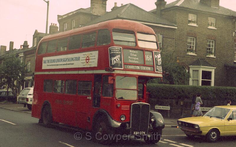 161A,CL23,13,RT2345,161A,CHARLTON STATION,CHISLEHURST WAR MEMORIAL,AUG 1976,,.jpg