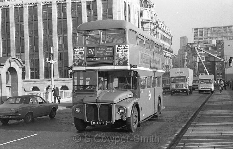 176A,BW60,23,RM0929,176A,FOREST HILL,SOUTHWARK BRIDGE,SEPT 1978.jpg