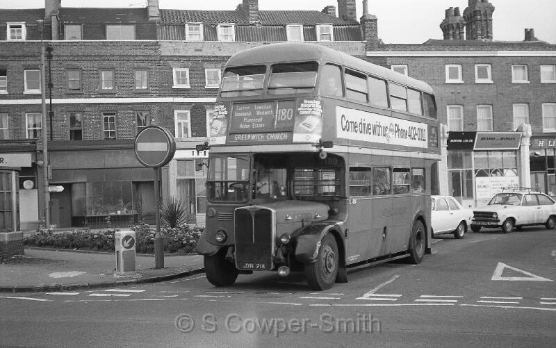 180,BW56,11,RT0840,180,Greenwich Church,Greenwich Sth St,Aug 1978.jpg