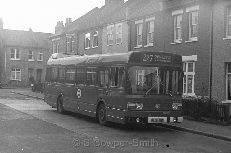 227,BW23,35,LS061,227,CHISLEHURST GORDON ARMS,CHISLEHURST GORDON ARMS,JAN 78.JPG