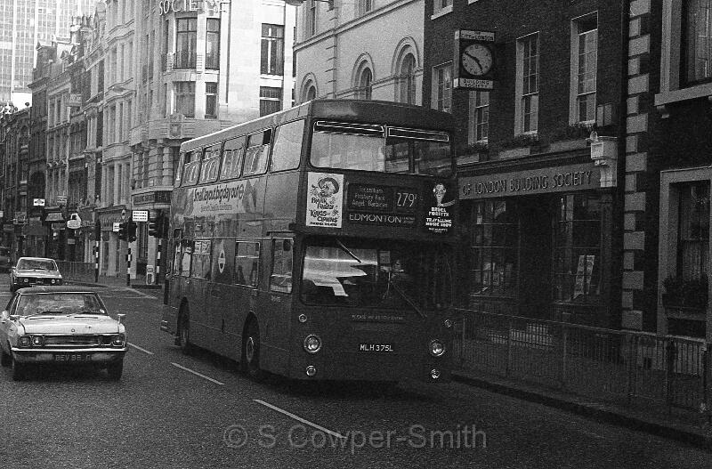 279A,BW30,18,DMS1375,279A,Edmonton Tramway Avenue,London Wall,Mar 78.jpg