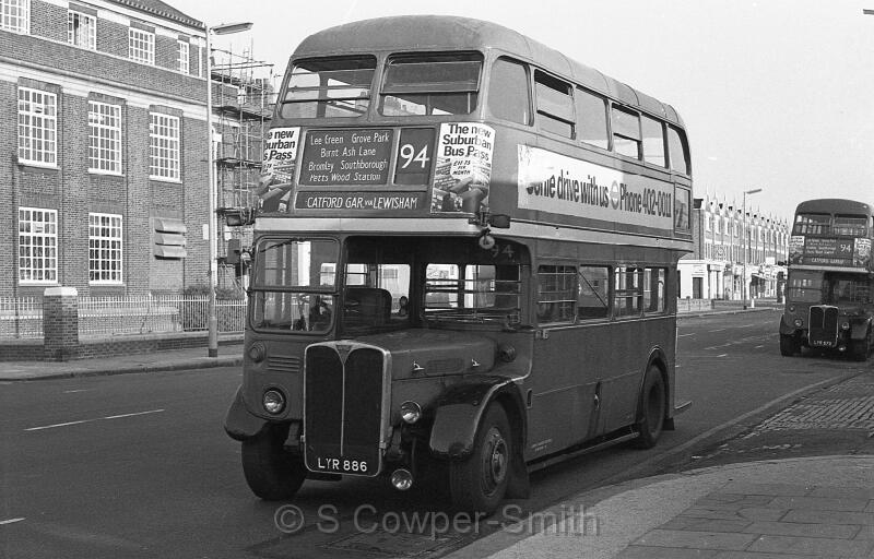 94,BW48,28,RT3467,94,CATFORD GAR VIA LEWISHAM,CATFORD GARAGE,21071978.jpg
