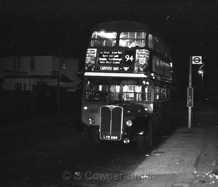 94,BW56,15,RT3467,94,Catford Gar Via Bromley Hill,Petts Wood,Aug 1978.jpg